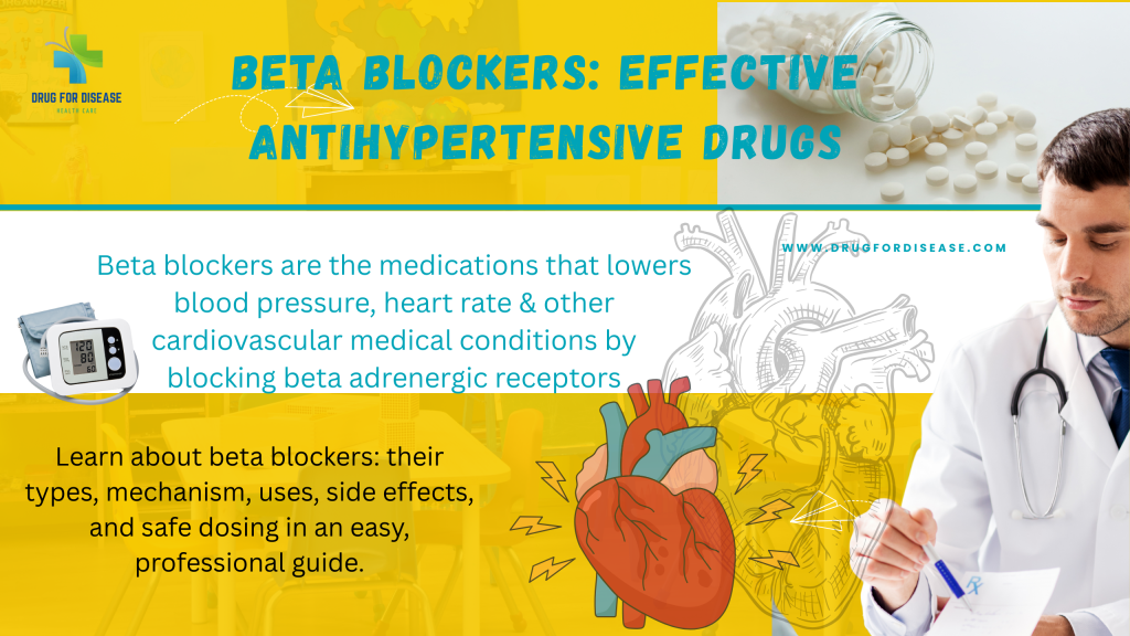 beta blockers; effective antihypertensive drugs